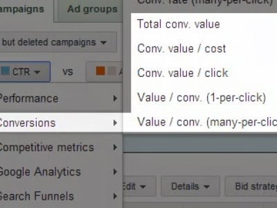 Chart Conversion Data In Google AdWords